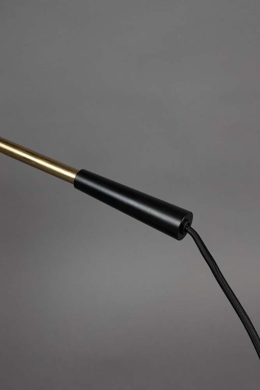 Penelope Tischlampe E27 Schwarz / Gold