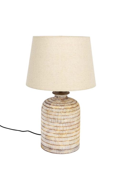 Tischlampe RUSSEL Beige