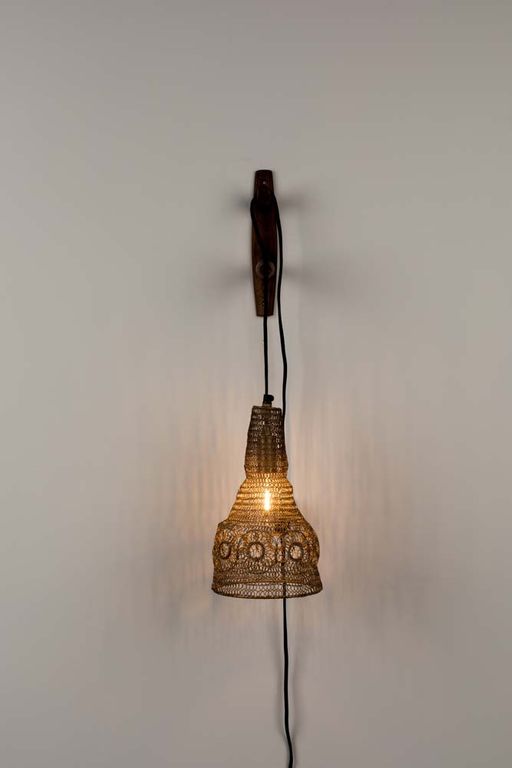 Alen Wandlampe Braun