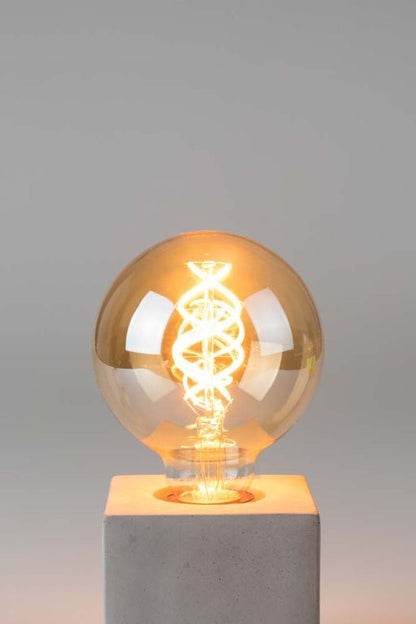 Globe 10-er Set Glühbirnen Ø9,5cm E27 Gold