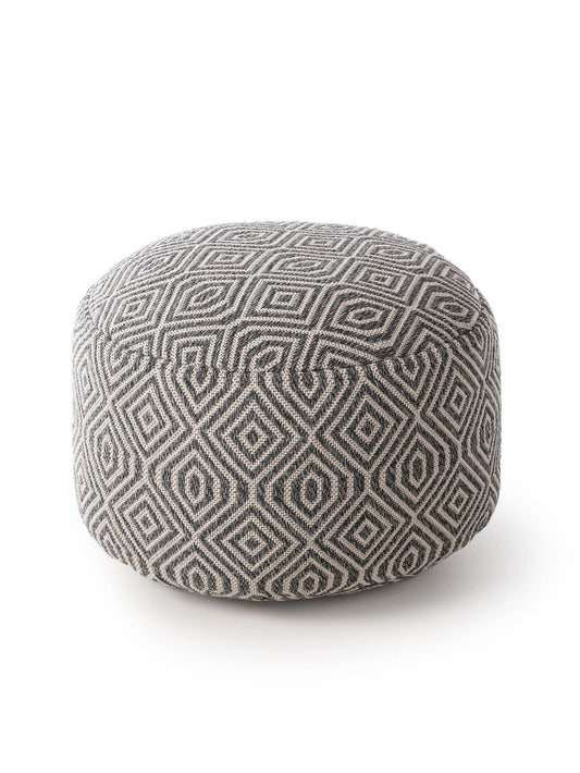 Pouf Laos 55x55x35 cm Anthrazit