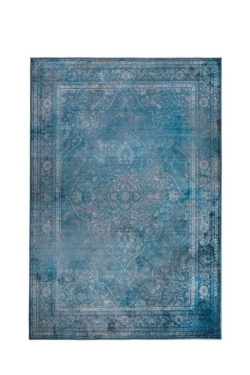 Rugged Teppich mittel 170 x 240 cm (BxT) Blau