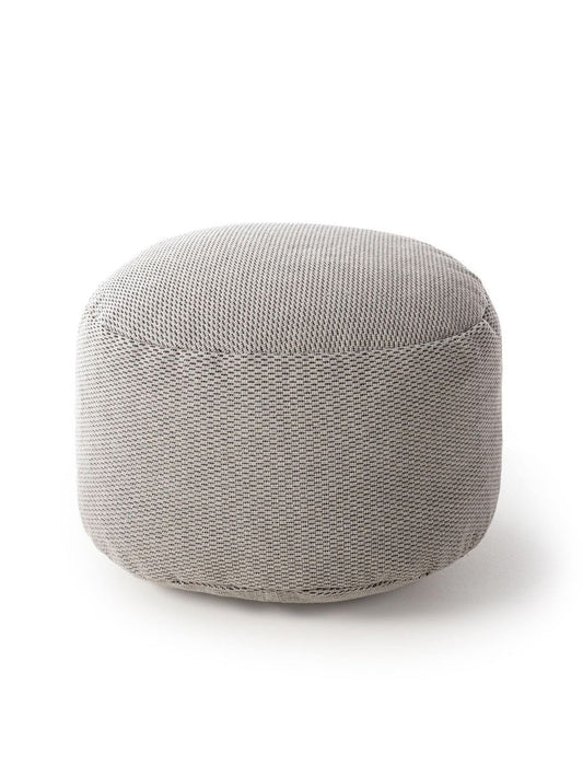 Pouf Bora 55x55x35 cm Hellgrau