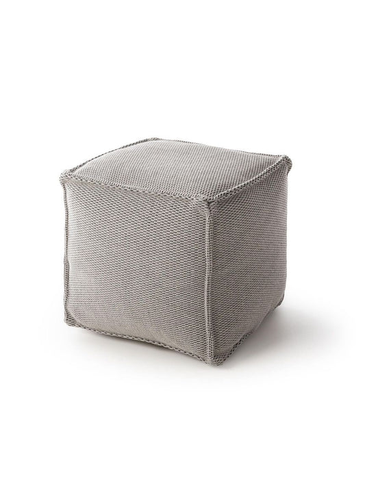 Pouf Bora 50x50x50 cm Hellgrau