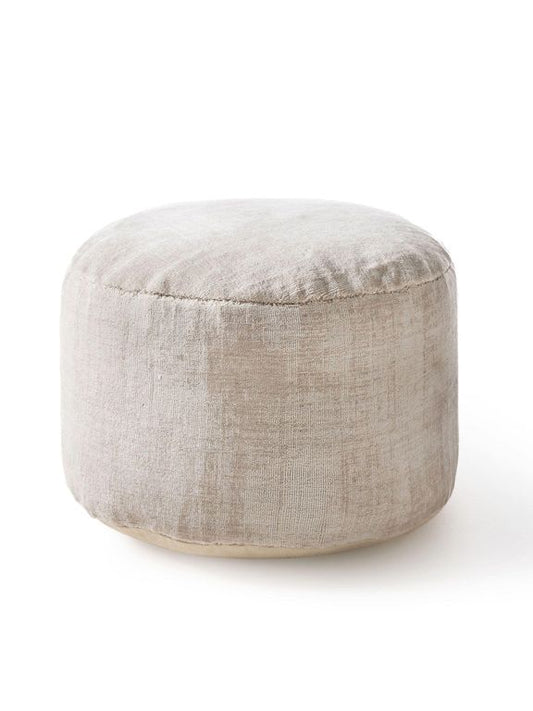 Pouf Nova 55x55x30 cm Hellgrau