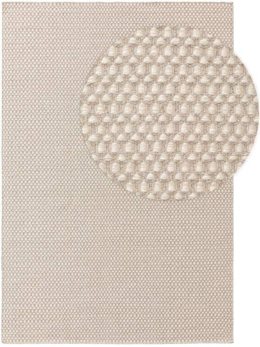 Wollteppich Hector Beige