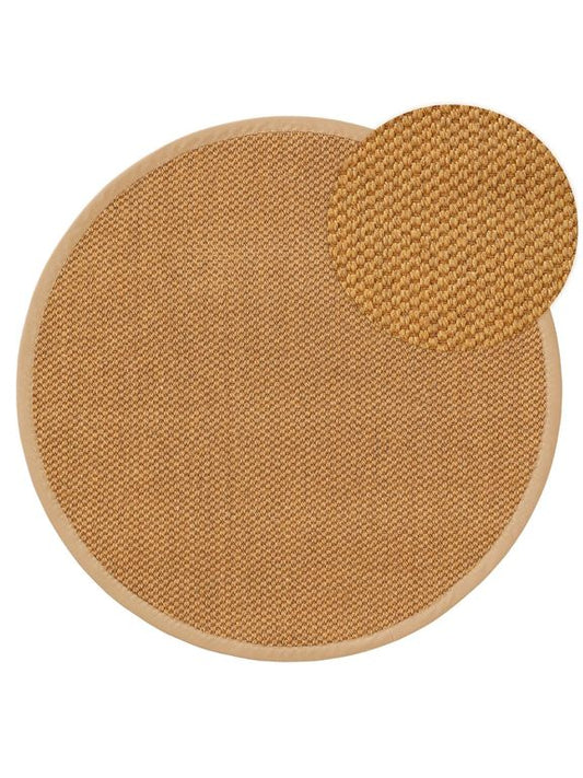 Sisalteppich rund Greta Beige