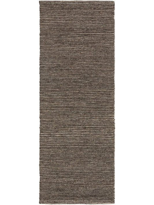 Wollteppich Läufer Nazar 70x200 cm Taupe