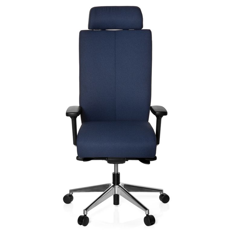 Bürostuhl, drehbar, PRO-TEC XXL Blau - Froschkönig24