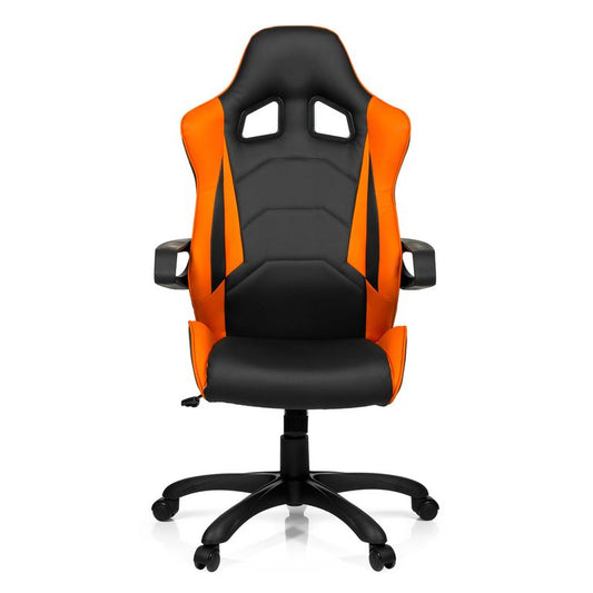 Gamingstuhl GAME PRO I Schwarz / Orange - Froschkönig24