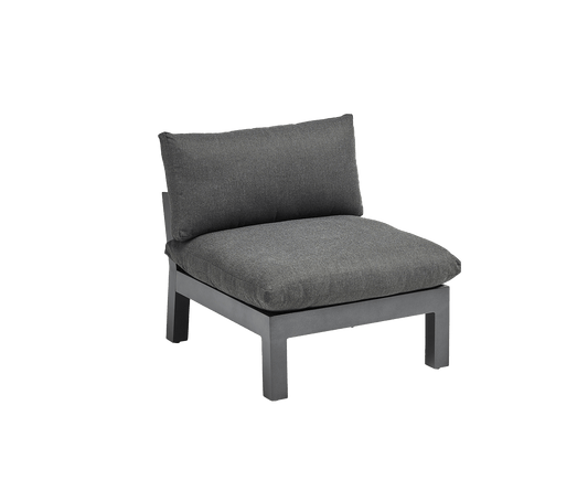 Kettler Comfort Lounge Mittelteil Loungesessel Anthrazit Matt / Graphit