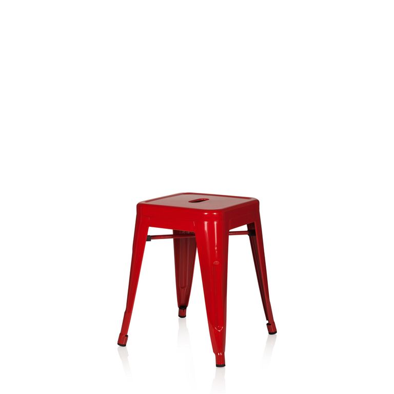 Bistrohocker VANTAGGIO Metallic / Rot