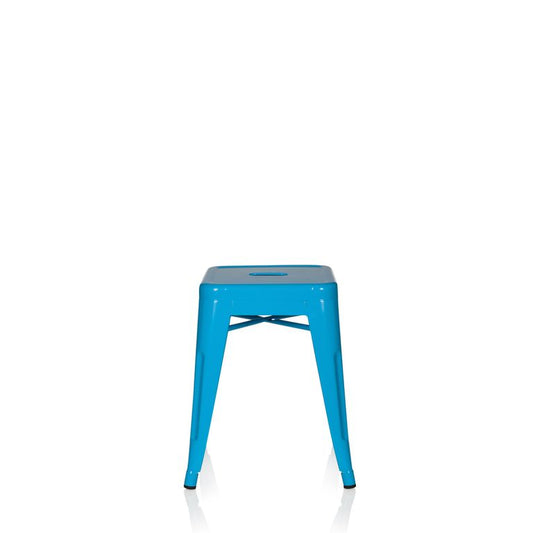 Bistrohocker VANTAGGIO Metallic / Hellblau