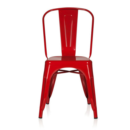 Bistrostuhl VANTAGGIO COMFORT Metallic / Rot