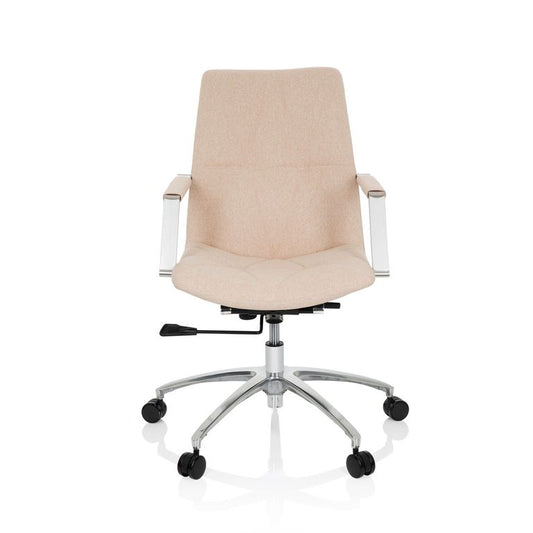 Bürostuhl, drehbar, SARANTO II Beige