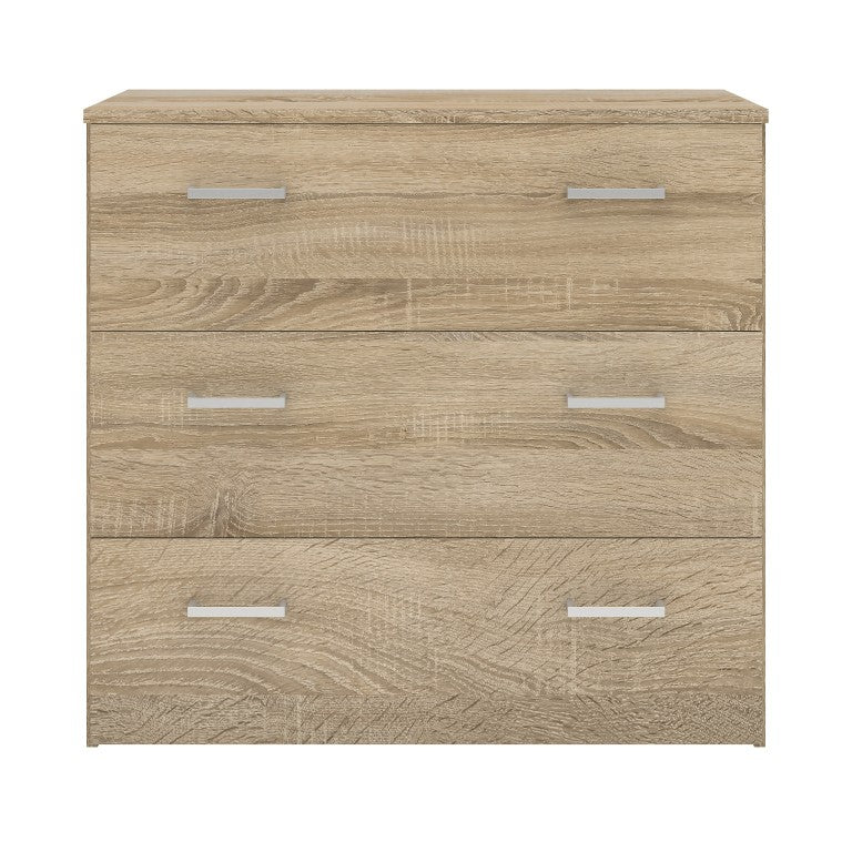 Kommode SPACE Anrichte Sideboard Eiche Struktur - Froschkönig24