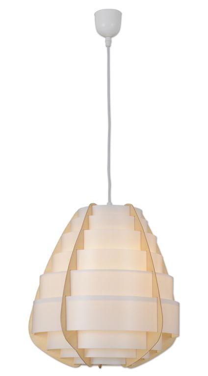 Malmö Pendelleuchte E27 Ø37cm Beige