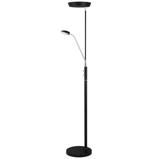 VEGAS Stehlampe Combi LED Schwarz