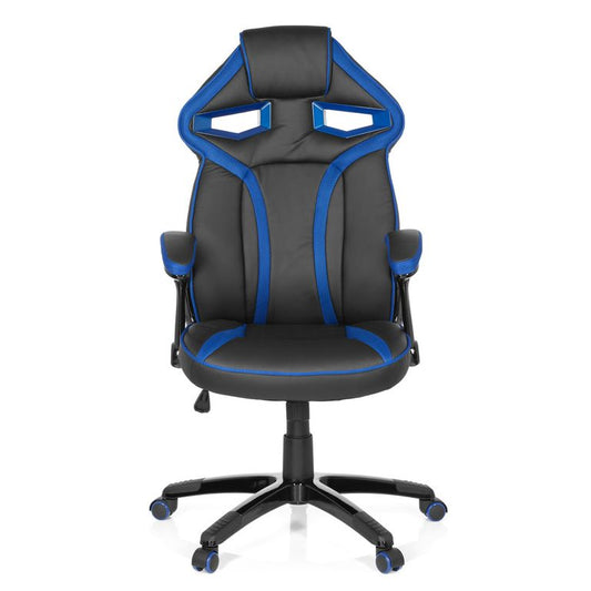 Gamingstuhl GUARDIAN Schwarz / Blau - Froschkönig24