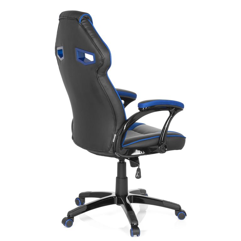 Gamingstuhl GUARDIAN Schwarz / Blau - Froschkönig24