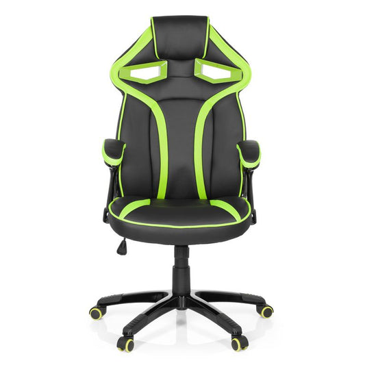 Gamingstuhl GUARDIAN Schwarz / Grün - Froschkönig24