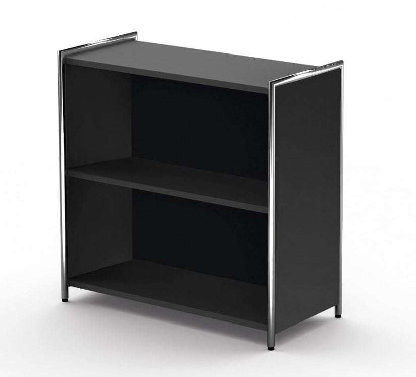 ARTLINE TYP3 Regalwand 2 OH Sideboard Regal Aktenregal Büroregal Anthrazit - Froschkönig24