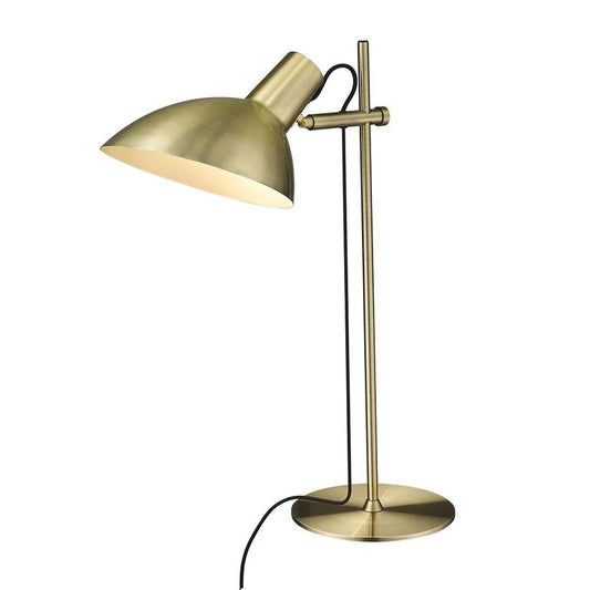 METROPOLE Tischlampe E27 Messing