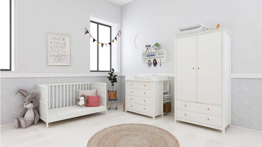 Flexa Luna Kinderzimmer Komplettset Weiß