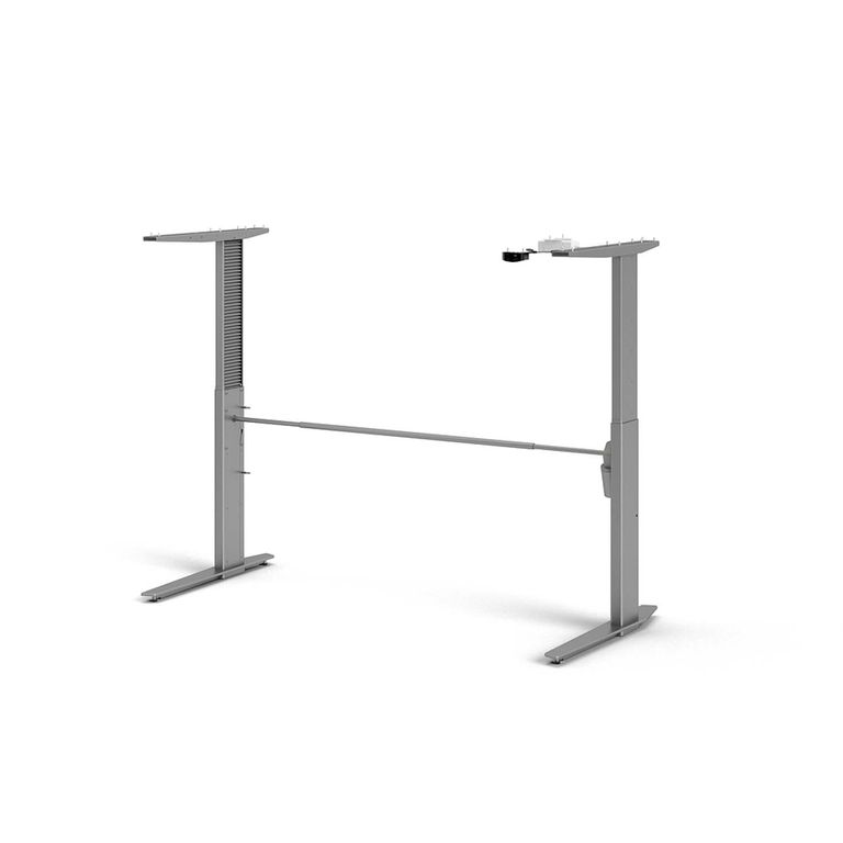 Prima Schreibtisch elektrisch höhenverstellbar 150 x 80 cm Weiß, Motortisch - Froschkönig24