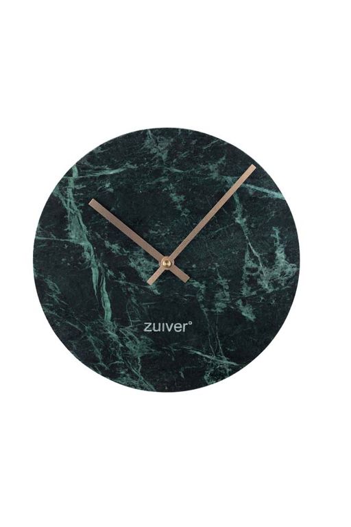 Marble Time 3-er Set Uhren Ø25 cm Grün