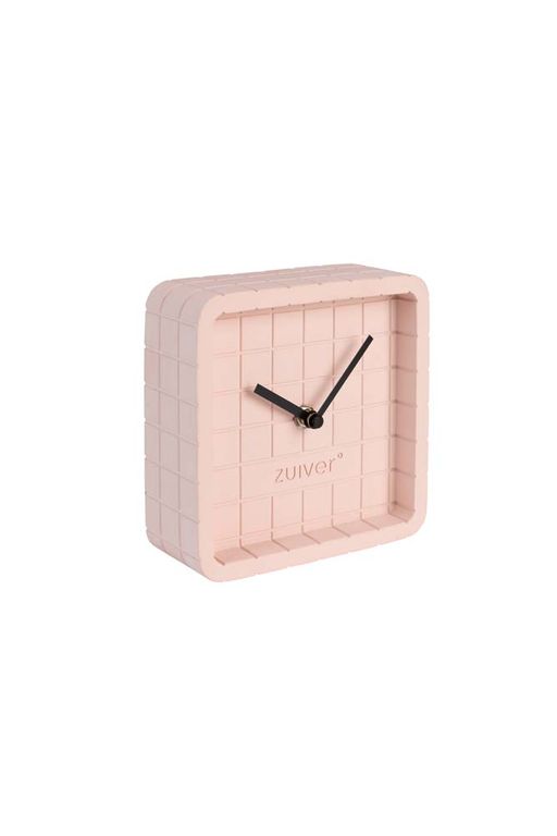 6x Uhr CUTE Beton / Rosa