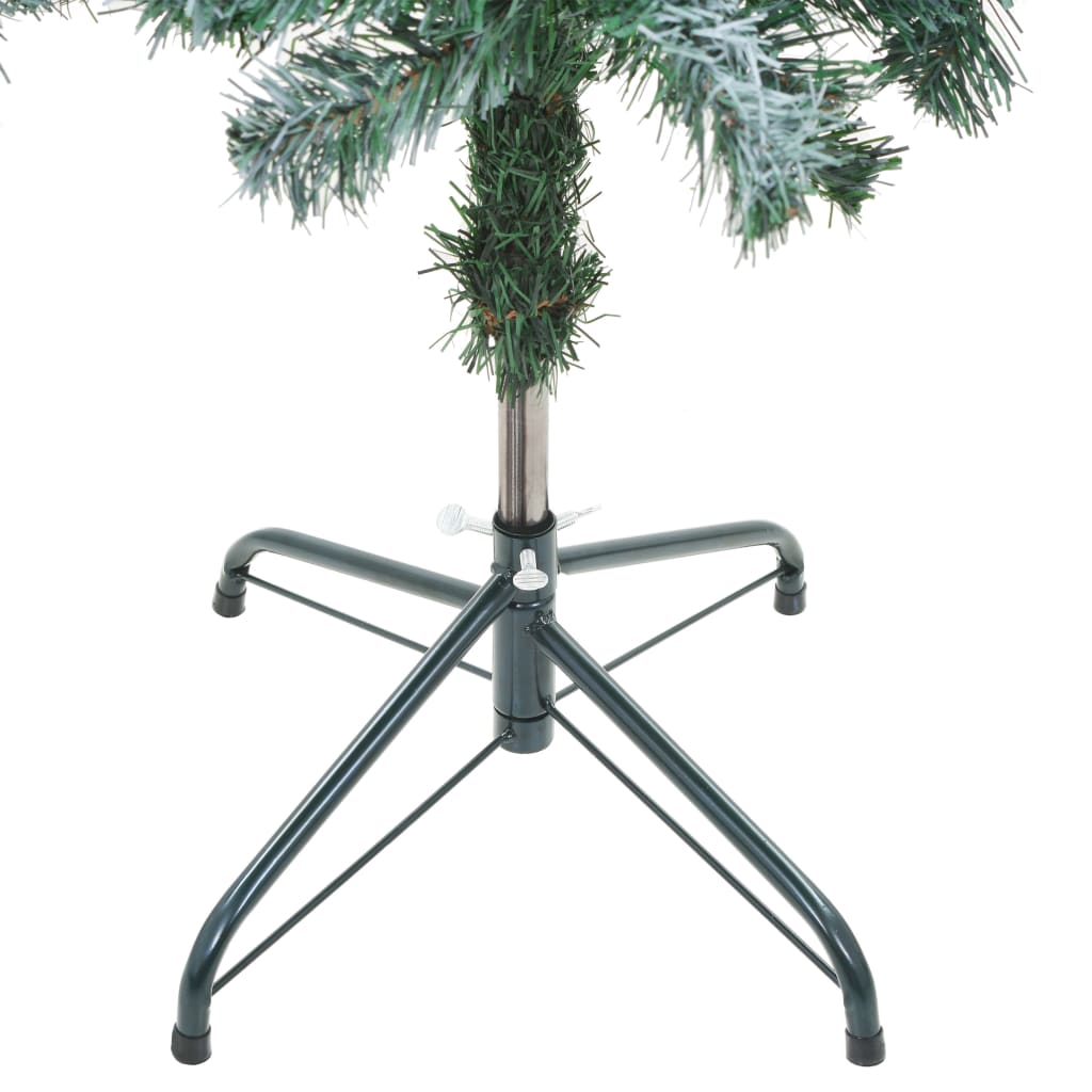 Künstlicher Weihnachtsbaum mit Tannenzapfen gefrostet 150 cm 127290