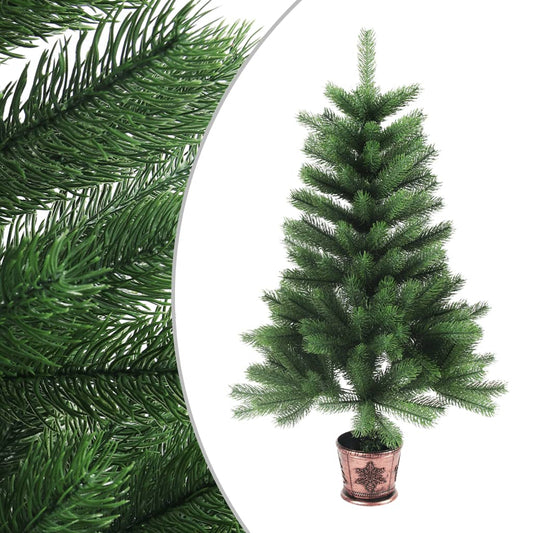 Künstlicher Weihnachtsbaum Naturgetreue Nadeln 65 cm Grün 87885