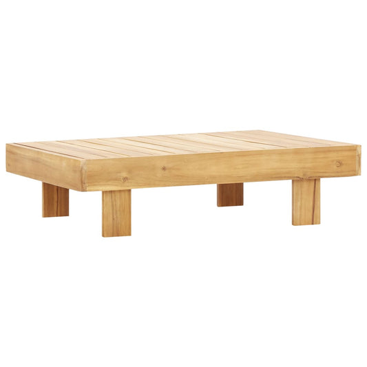 Couchtisch 100 x 60 x 25 cm Akazienholz Massiv 107578