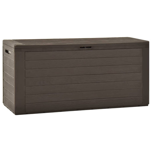 Gartenbox Braun 116x44x55 cm 108506