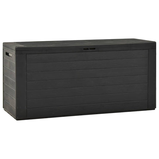 Gartenbox Anthrazit 116x44x55 cm 119349