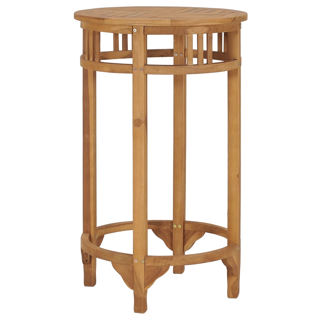 3-tlg. Gartenbar-Set Teak Massivholz  117815