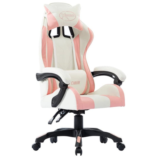 85022 Gaming-Stuhl Rosa Kunstleder