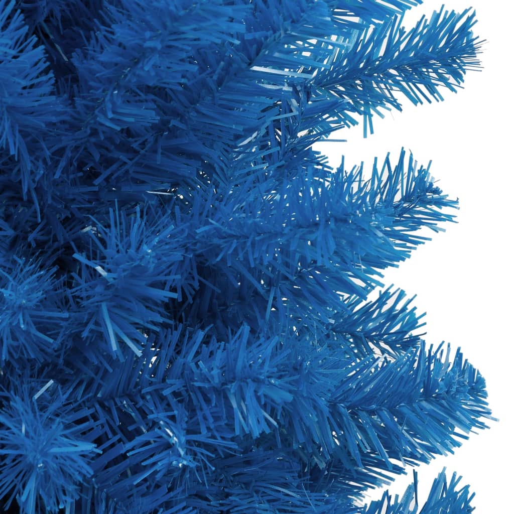 Künstlicher Weihnachtsbaum mit Ständer Blau 180 cm PVC 87793