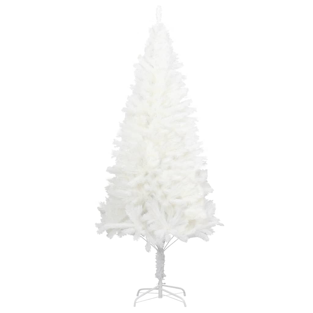 Künstlicher Weihnachtsbaum Naturgetreue Nadeln Weiß 180 cm  126957