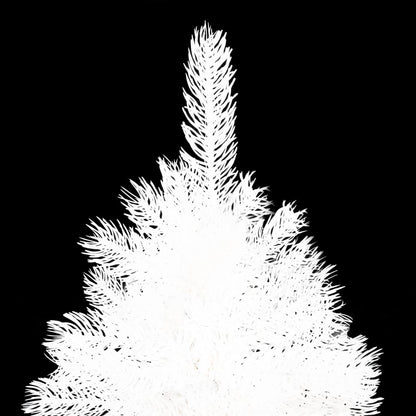 Künstlicher Weihnachtsbaum Naturgetreue Nadeln Weiß 180 cm  126957