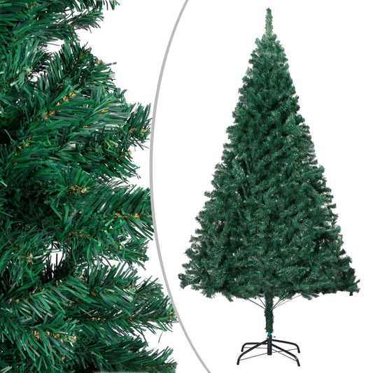 Künstlicher Weihnachtsbaum mit Dicken Zweigen Grün 150 cm PVC 87411