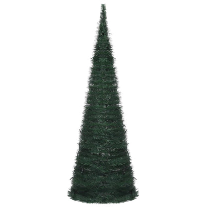 Künstlicher Pop-Up-Weihnachtsbaum mit LED Grün 180 cm 129001