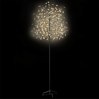 Weihnachtsbaum 220 LEDs Warmweißes Licht Kirschblüten 220 cm 127553