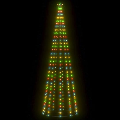 Weihnachtskegelbaum 330 Bunte LEDs Dekoration 100x300 cm 125002