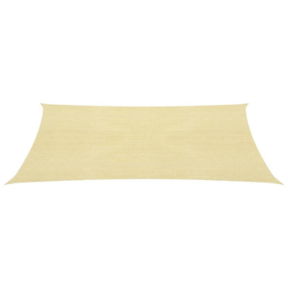 Sonnensegel 160 g/m² Beige 5x5 m HDPE 140361