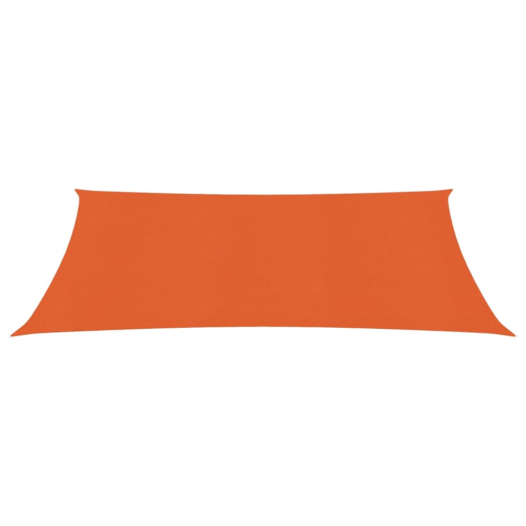 Sonnensegel 160 g/m² Orange 2x3,5 m HDPE 137569