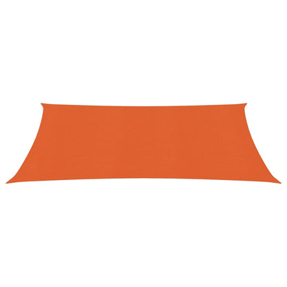 Sonnensegel 160 g/m² Orange 2x3,5 m HDPE 137569