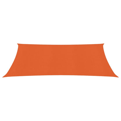 Sonnensegel 160 g/m² Orange 2x4 m HDPE 145941