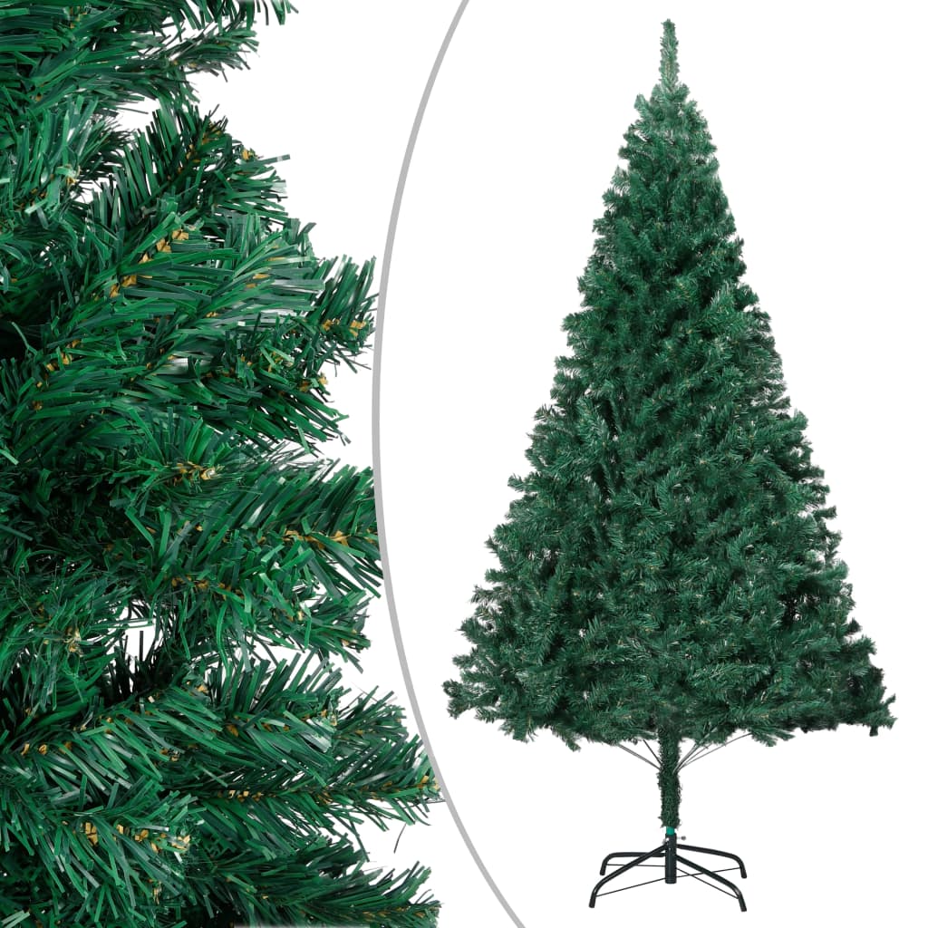 Künstlicher Weihnachtsbaum mit Dicken Zweigen Grün 120 cm PVC 127676